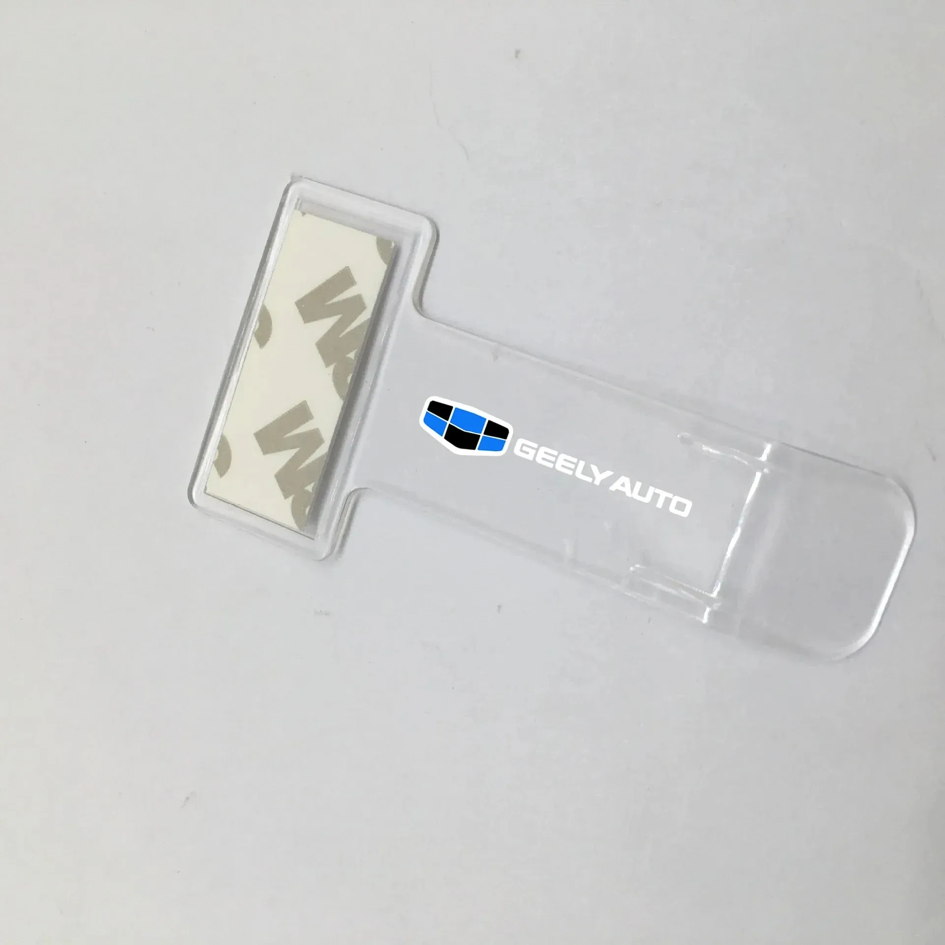 Car Receipt Holder Invoice Clip Parking Card Organizer Name Card Case for Geely Emgrand 7 EC7 EC8 X7 GS GL GT Interior
