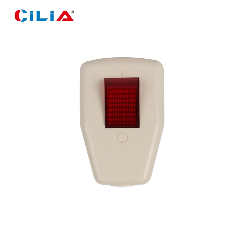 CILIA European removable power plug, EU with red ON OFF switch 16A EU power socket wiring connector with main power switch