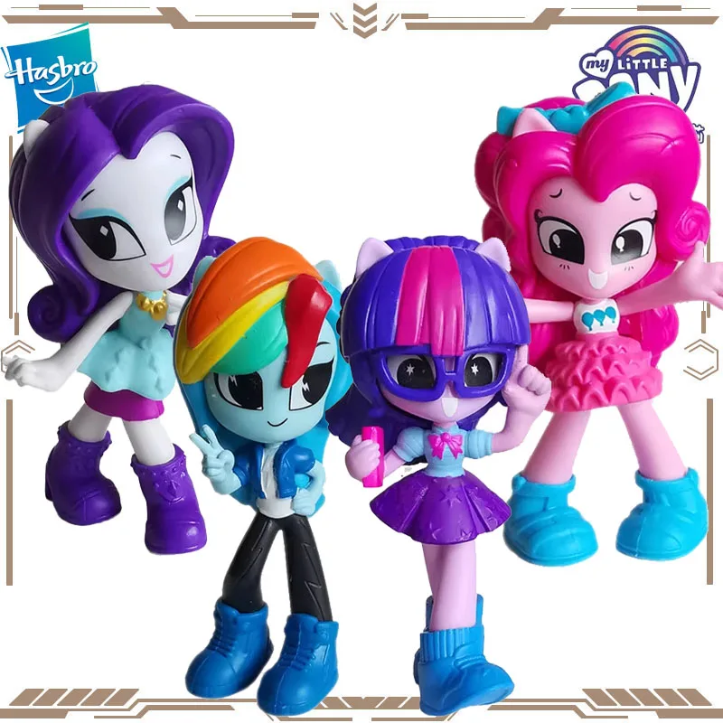 هاسبرو الأصلي بلدي ليتل المهر 9 سنتيمتر الخنصر فطيرة الشفق البريق قوس قزح داش نادر ألعاب شخصيات الحركة للبنين بنات هدية