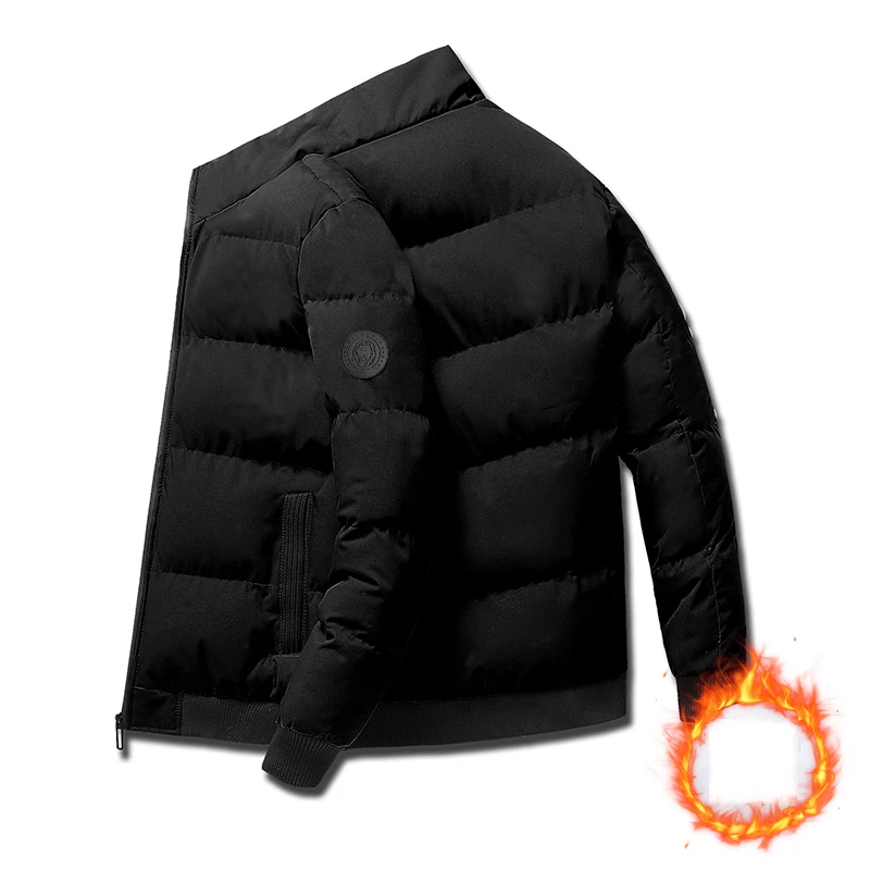 معطف الخريف سترة الذكور الشتاء الرجال سترة واقية الموضة سترة الشارع الشهير معطف يندبروف عادية الدافئة Hombre جديد في الهواء الطلق #2