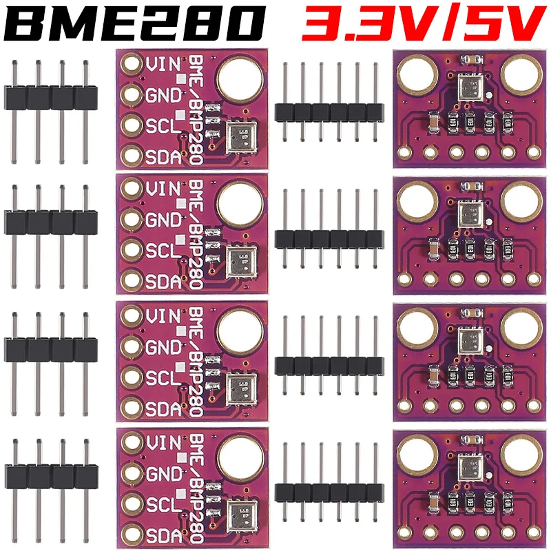 BME280 5V 3.3V Digital Sensor Temperature Humidity Barometric Pressure Module I2C SPI