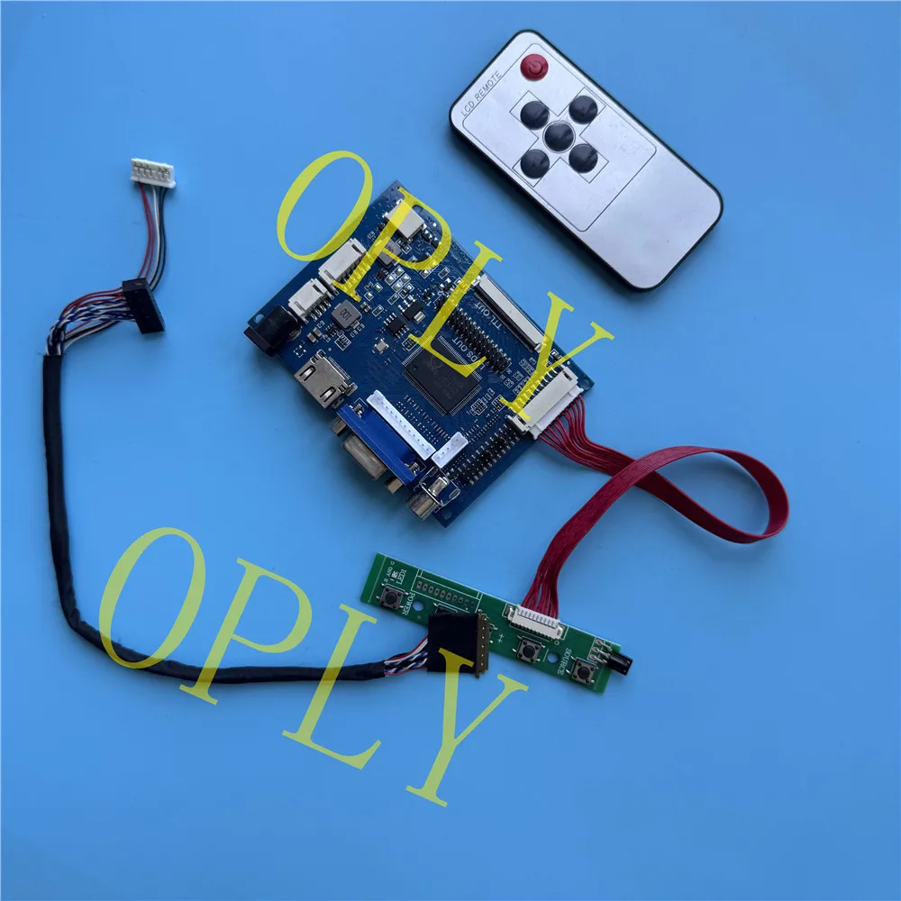 Kit HDMI-Compatible VGA AV WLED LCD Panel for N156BGE-L41/L21/L11 N156BGE Controller board 15.6