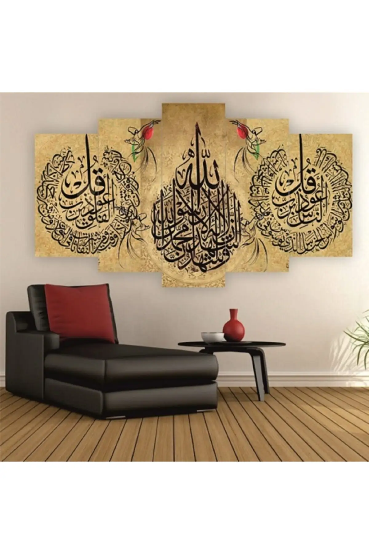 

DOLBOVI religious visual 5 piece gift canvas wall table