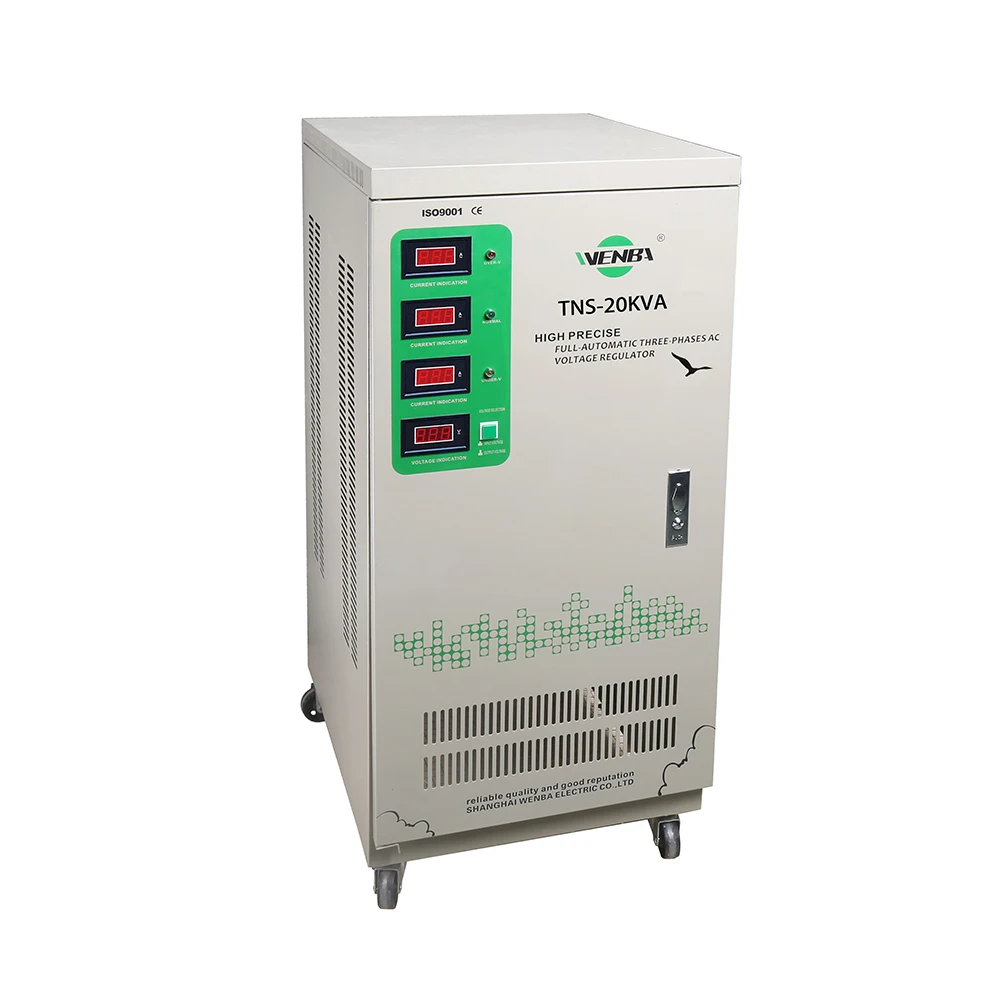 Three Phase Servo Type 380V 400V Automatic Voltage Regulator 10KVA 15KVA 20KVA 25KVA 30KVA AVR 3 Phase Voltage Stabilizer