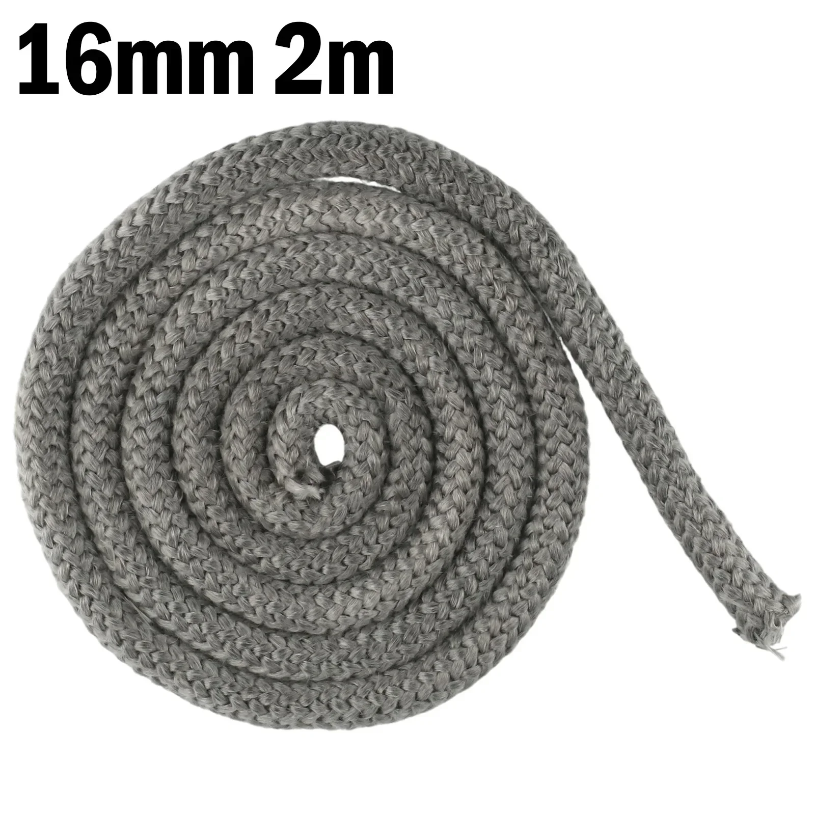 Fire Seal Stove Rope Fiberglass Ropes 14/16mm 6.56ft Accessory Black Door Sealer Replacement Wood Burning Stove