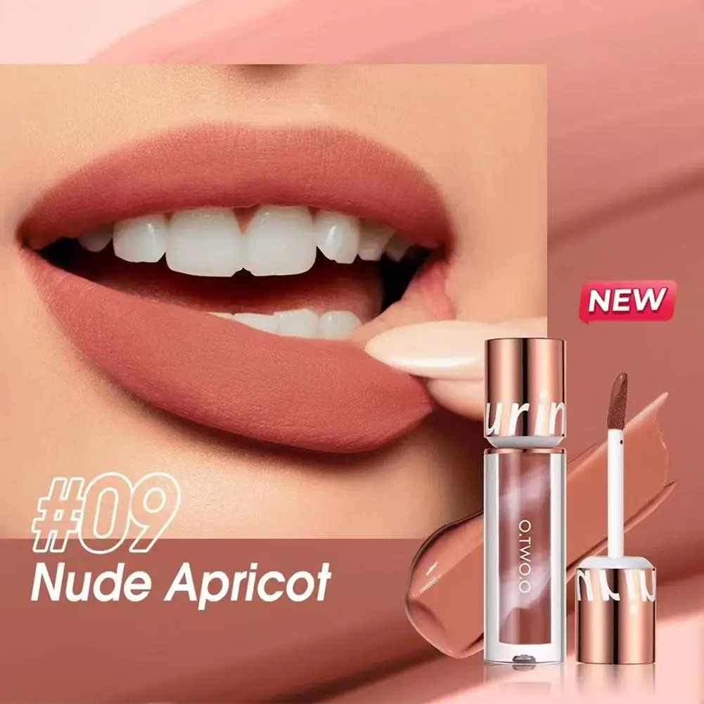 Rossetto a lunga durata Impermeabile Velluto Inchiostro Tinta per labbra Tazza antiaderente Idratante Lunga durata Lucido naturale Rossetto sexy Trucco