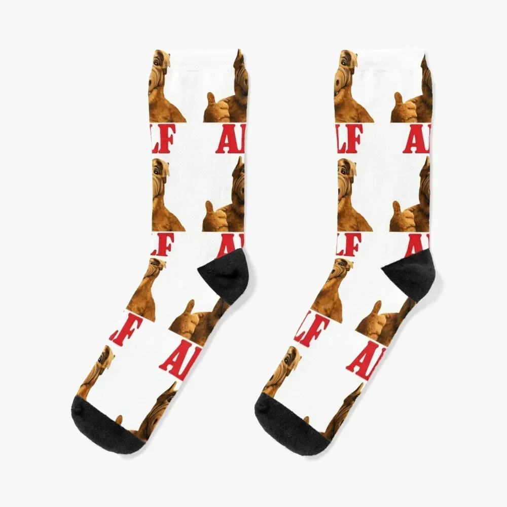 

Alf Socks valentine gift ideas with print Woman Socks Men's