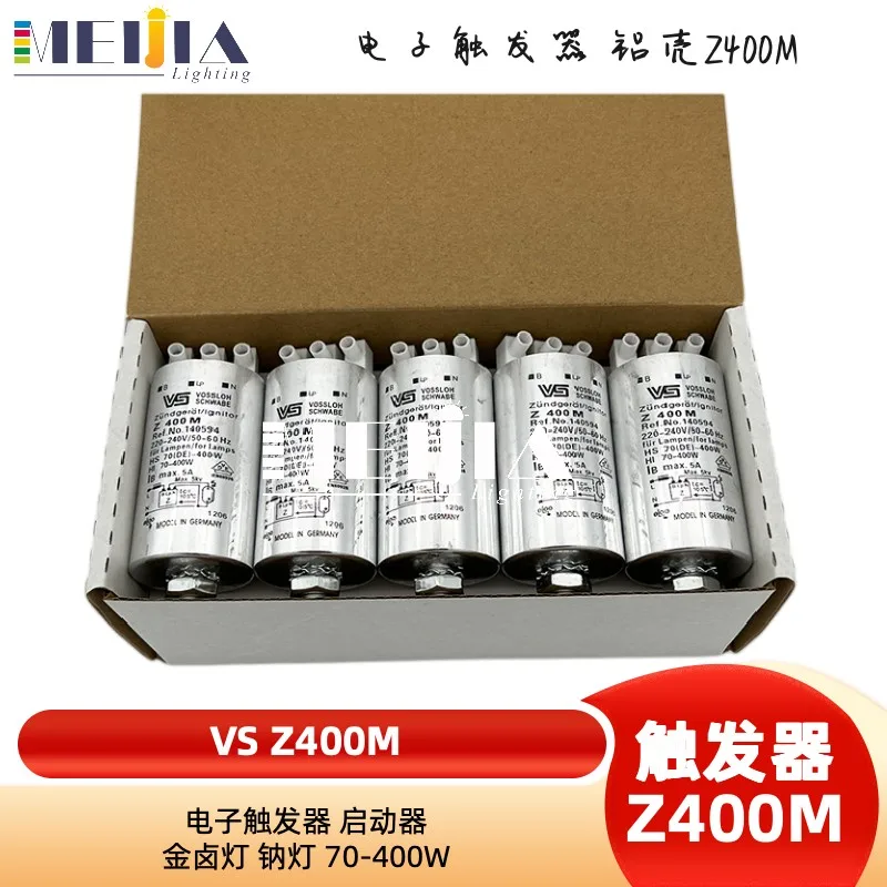 Aksesori listrik lampu Z400m natrium halida logam kualitas tinggi casing aluminium kelas atas pemicu elektronik impor