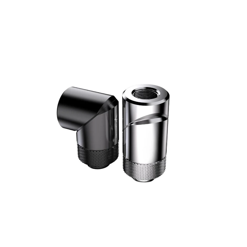 

Universal joint, double joint 360 degree, black/silver, split water-cooled joint