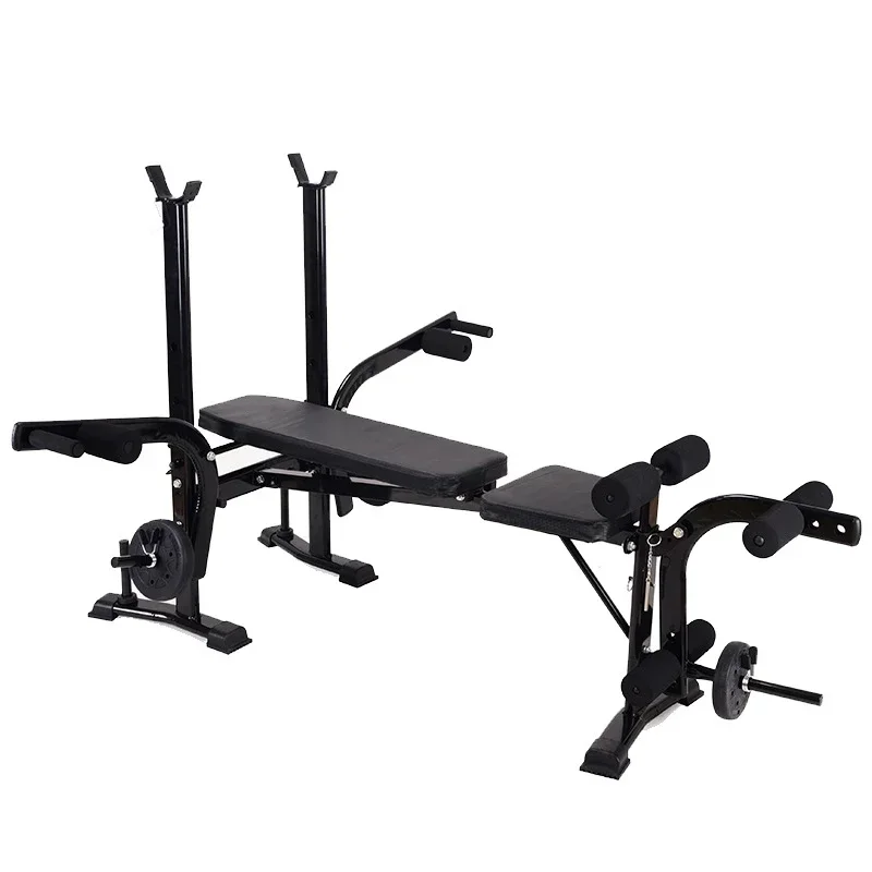 YCJ-001B Gym Weight Bench Dumbbell Stool Foldable Abdominal Sit-Up Supine Board Press Bench Fitness Equipment