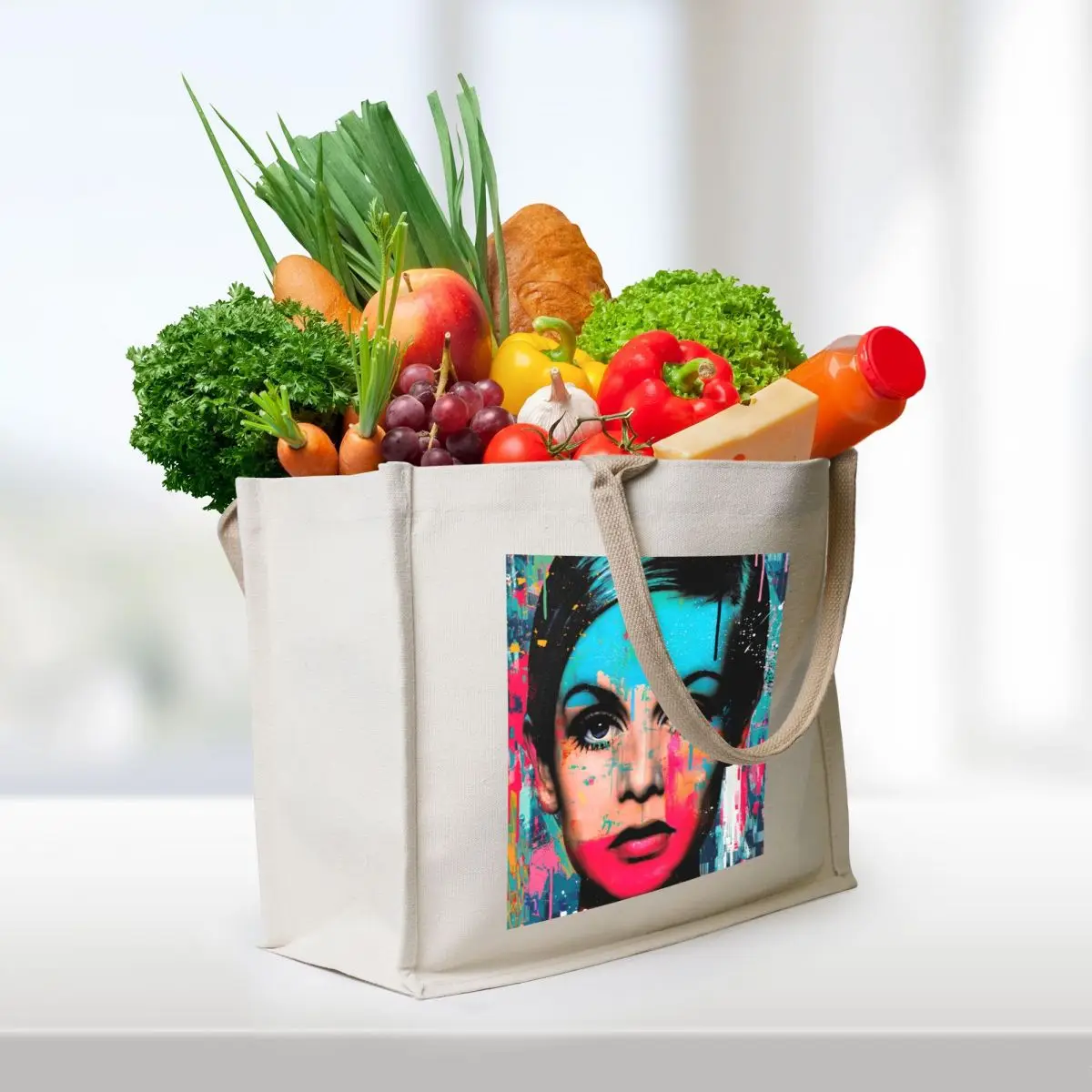 Time after Time Tote Bag Canvas bag for women Canvas Lady bag