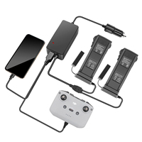 Car Charger For DJI Mavic 3 Drone Battery with 2 Battery Charging Ports Fast Charging And for DJI MAVIC 3 Cine Car Charger