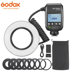 Godox MF-R76C MF-R76N MF-R76S TTL HSS 2.4G Macro Ring Flash 3000mAh Li-ion Light for Canon Nikon Sony Camera Close-up Shooting