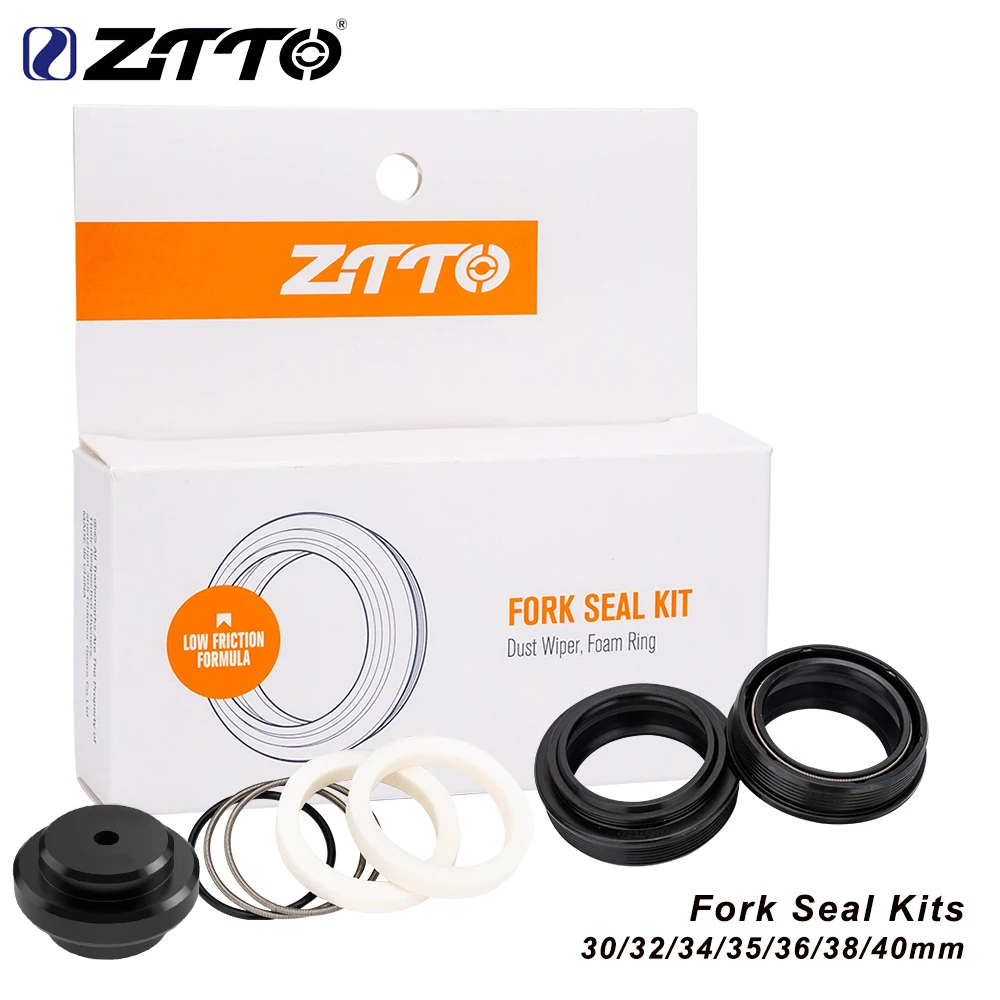 ZTTO MTB Fork Seal Kit Dust Wiper Foam Ring Oil Seal Wiper 30 32 34 36 38 40mm For Fox Suntour Epixon Rockshox SID Manitou Fork