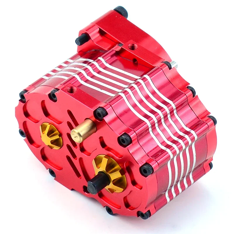 JDMODEL Metal Two-speed Planetary Gearbox for Tamiya 1/14 RC Truck for SCANIA 770S for VOLVO ACTROS AROCS Model Car # JDM-72