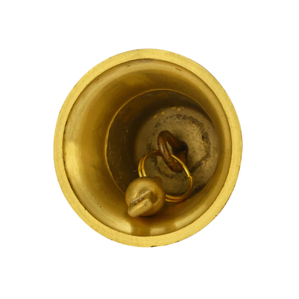 

Inch Golden Copper Bell Crafts Decorative Copper Bell Hanging Accessories for Home Car Bedroom Door Bells Crafts