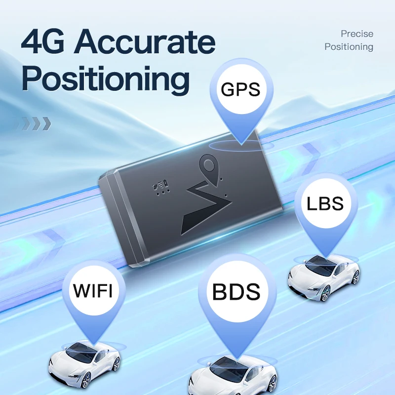 4G GPS المقتفي سيارة 20000mAh/10000mAh/5500mAh مركبة GPS محدد للسيارة في الوقت الحقيقي جهاز تعقب مكافحة سرقة إنذار موقف التطبيق