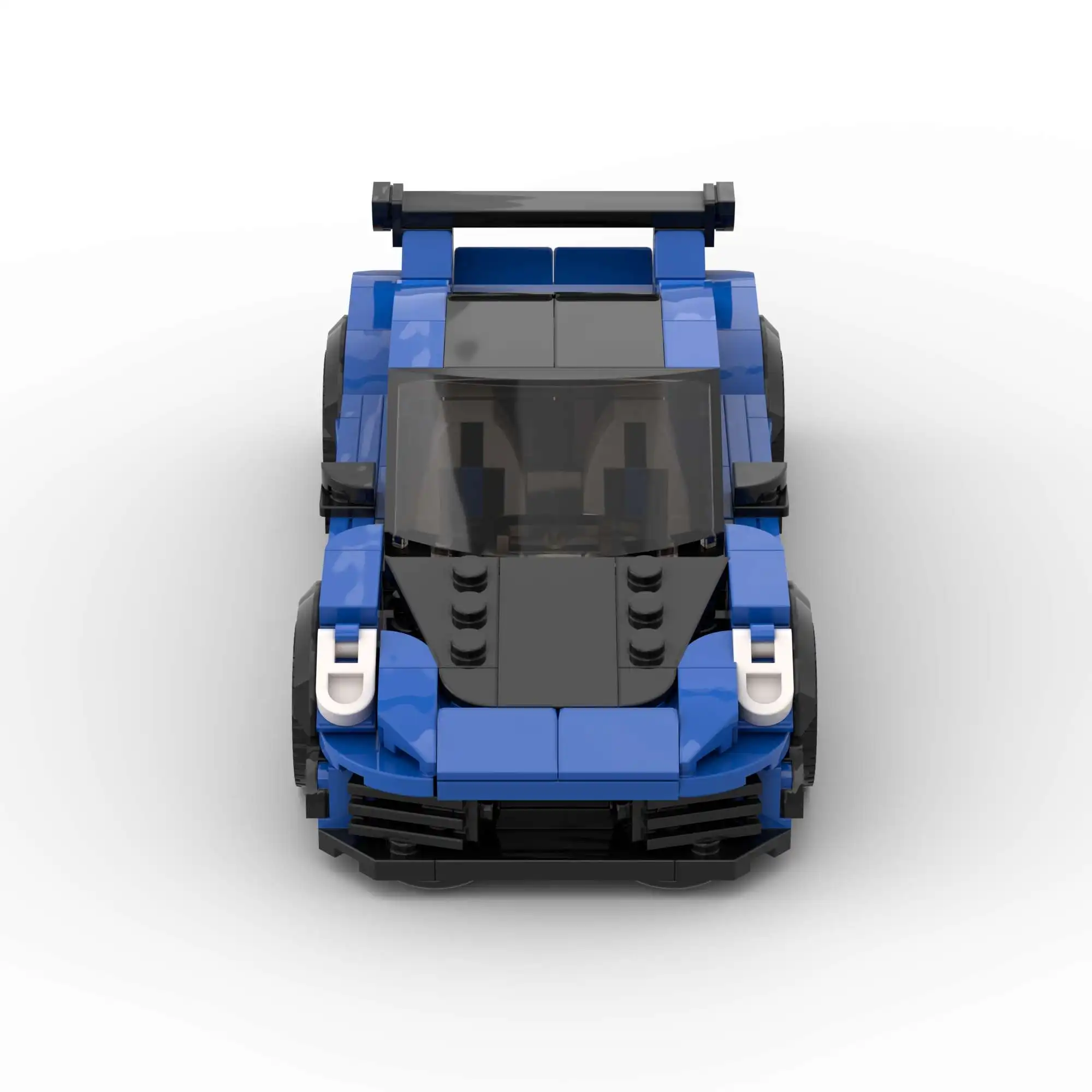 Speelgoedraceauto Moc Model Puzzelblokmontage Voor Kinderen