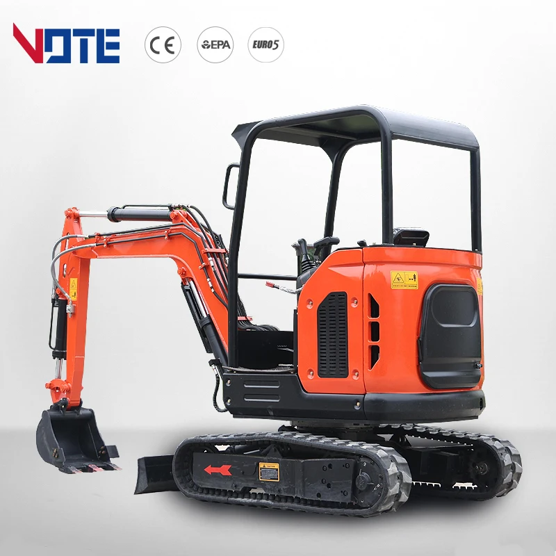 1Ton 1.7Ton 2Ton 3000Kg Thủy Lực Xe Đào Đất Mini Diesel Đào Với Giá Cả Cạnh Tranh Gặp CE EPA EURO 5 Phát Xạ
