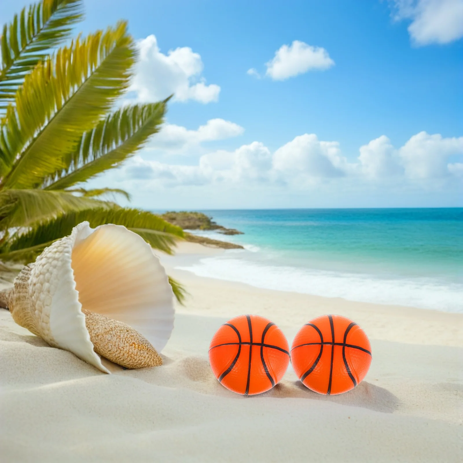 Bolas de estresse de basquete 8 peças de mini bolas de espuma PU para crianças ao ar livre jogo interno conjunto de brinquedos com aro divertido