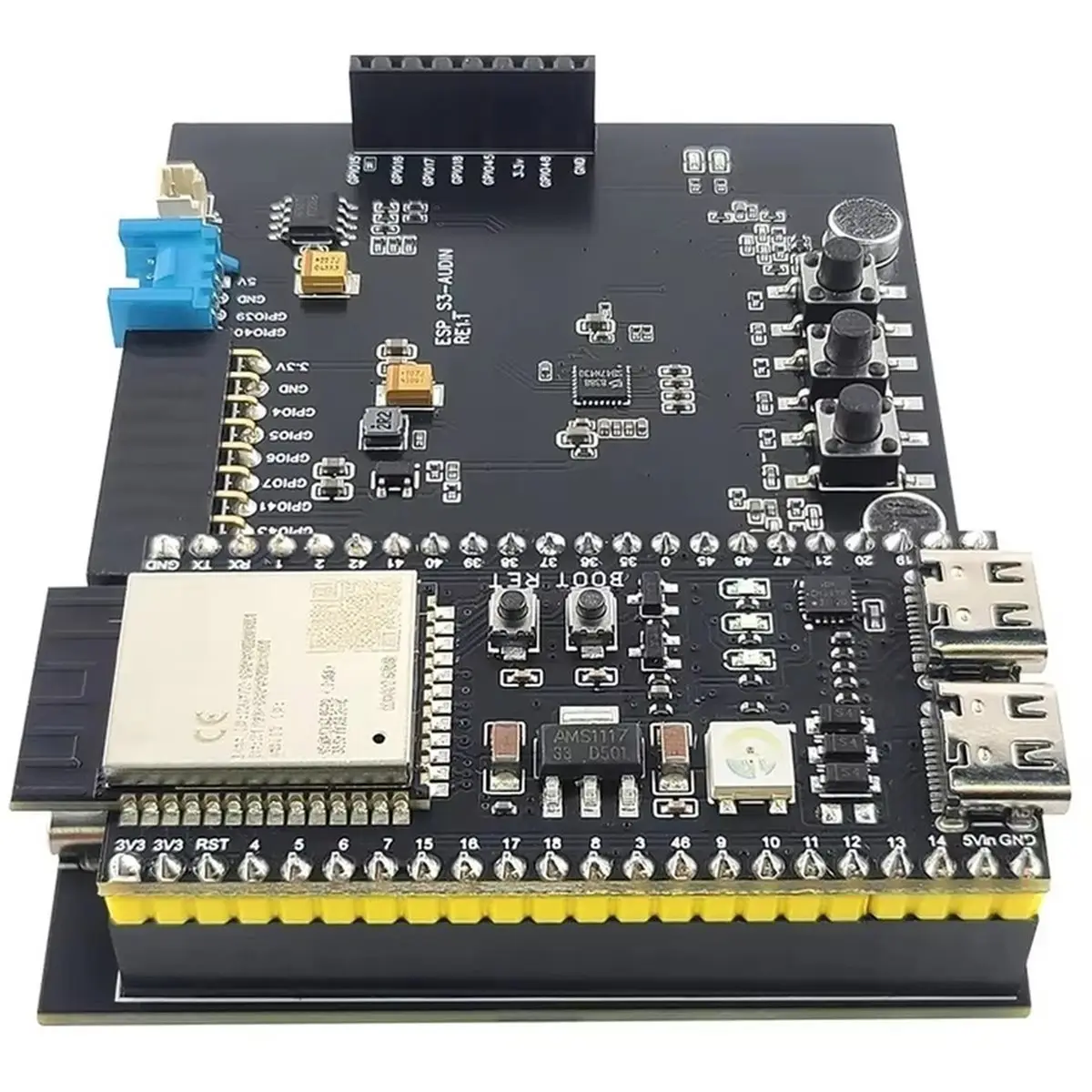 2026 NEW - N16R8 Development Board WiFi Module KIT with Double MIC Speaker AI Voice Interaction IOT Home Expansion