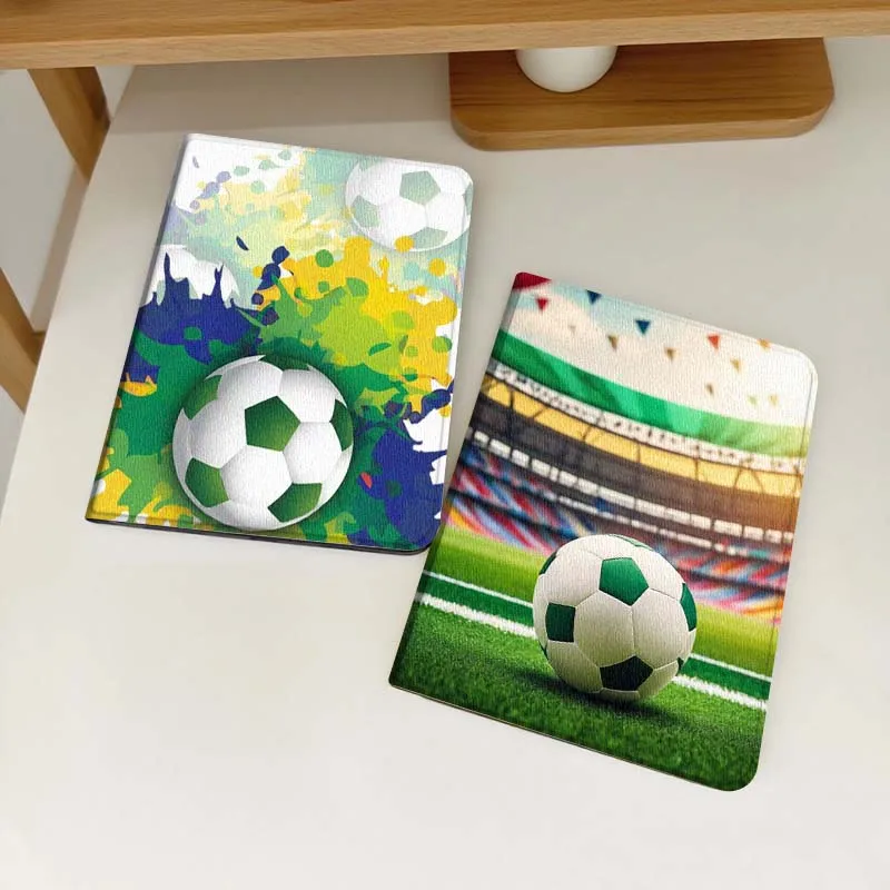 Fashionable football pattern For Samsung Galaxy Tab S6 S8 S9 S10 Lite FE 10.4 11 Inch 2022 2024 Tablet Case