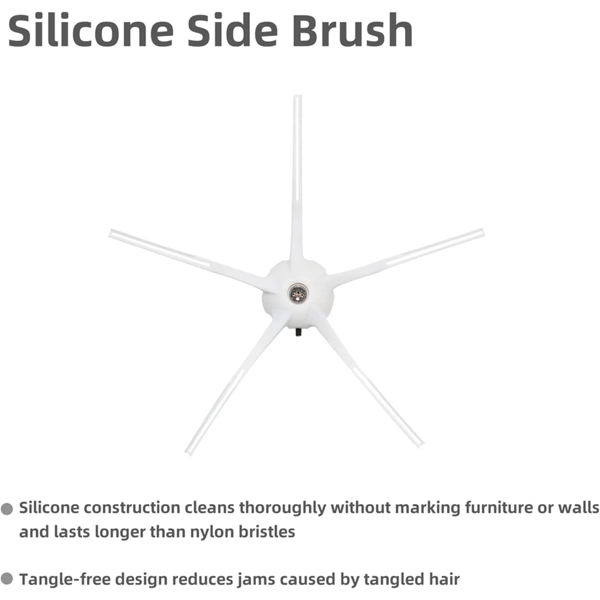 FZFZ Für E4, E5, S4, S4 Max, S5, S5 Max, S6, S6 MaxV Roboter-Staubsauger Ersatzteile Hauptseitenbürste Hepa-Filter