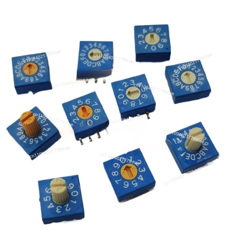 For 10pcs Premium 8421 Encoded Switch 0-3/0 - 5/0-7/0-9/0 -F 10-bit 16-bit BCD Rotary Encoded Switch