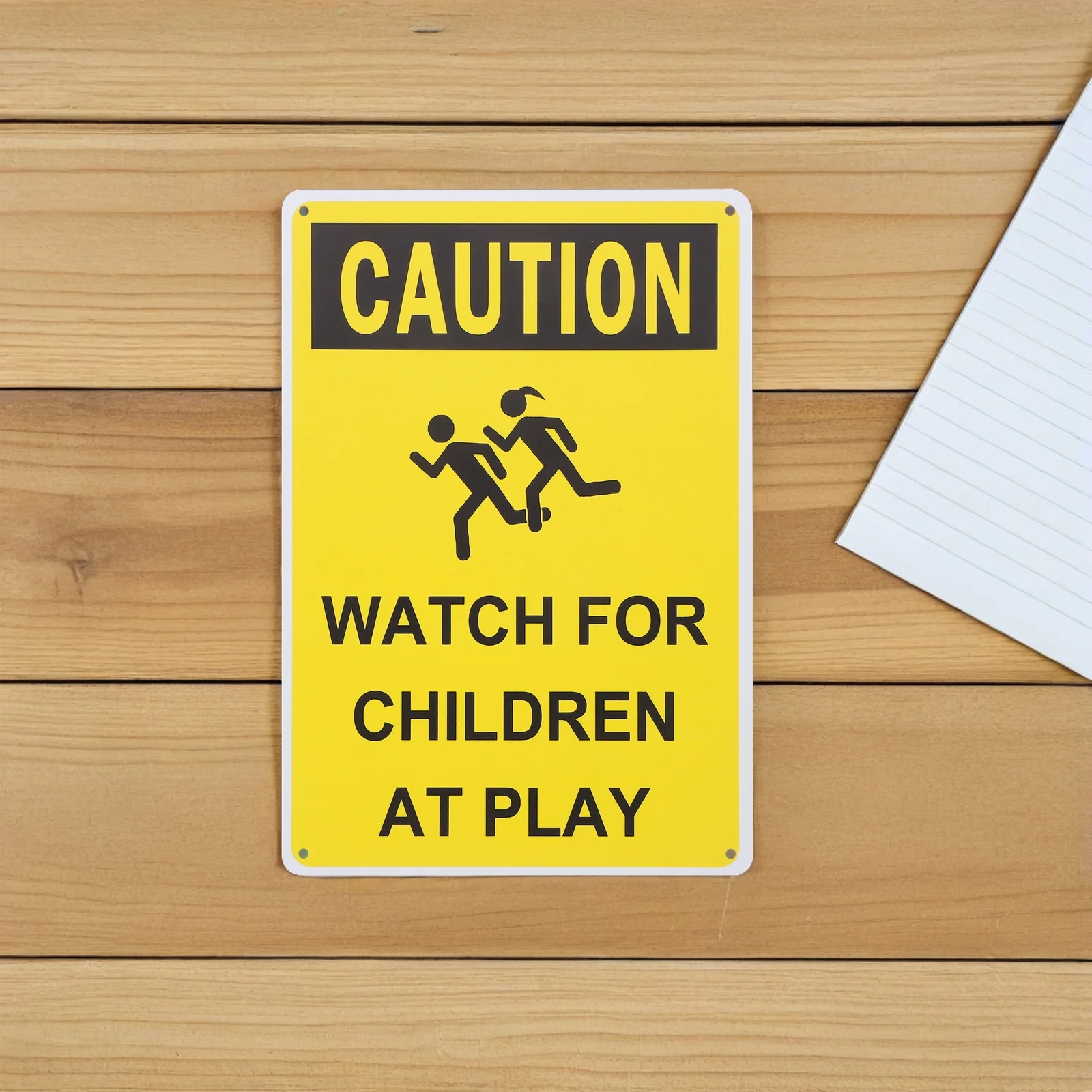 2 قطعة علامة مقاومة للطقس سهلة التركيب علامات تحذير السلامة لمناطق الممرات المدرسية في الشوارع