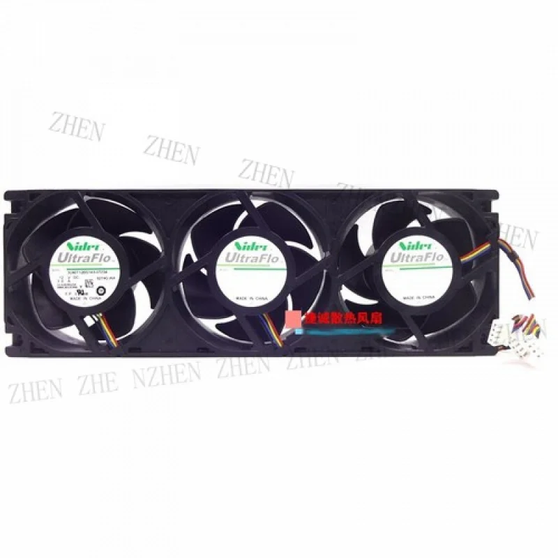 Y  FOR Nidec 3U80T12BS1A5-07Z04 12V 3.0A Server 3 Connected exhaust fan