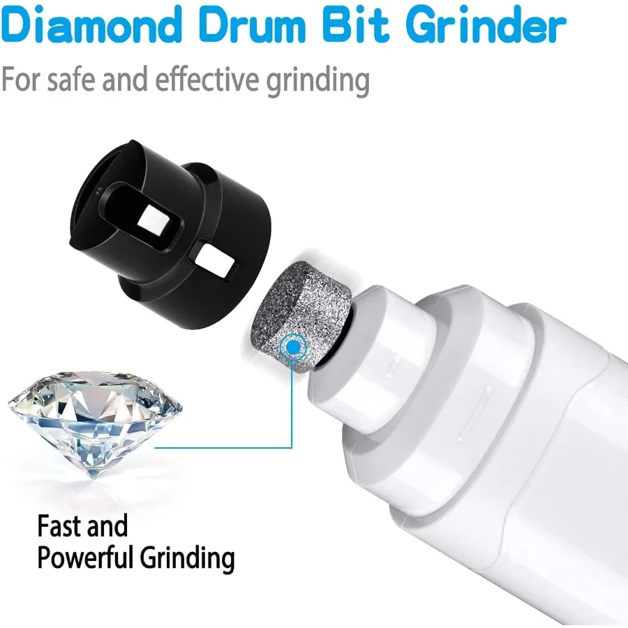 Professionele elektrische oplaadbare hondennagelslijper met 2 snelheden voor kleine, middelgrote en grote honden en katten Verbeterde pijnloze verzorging