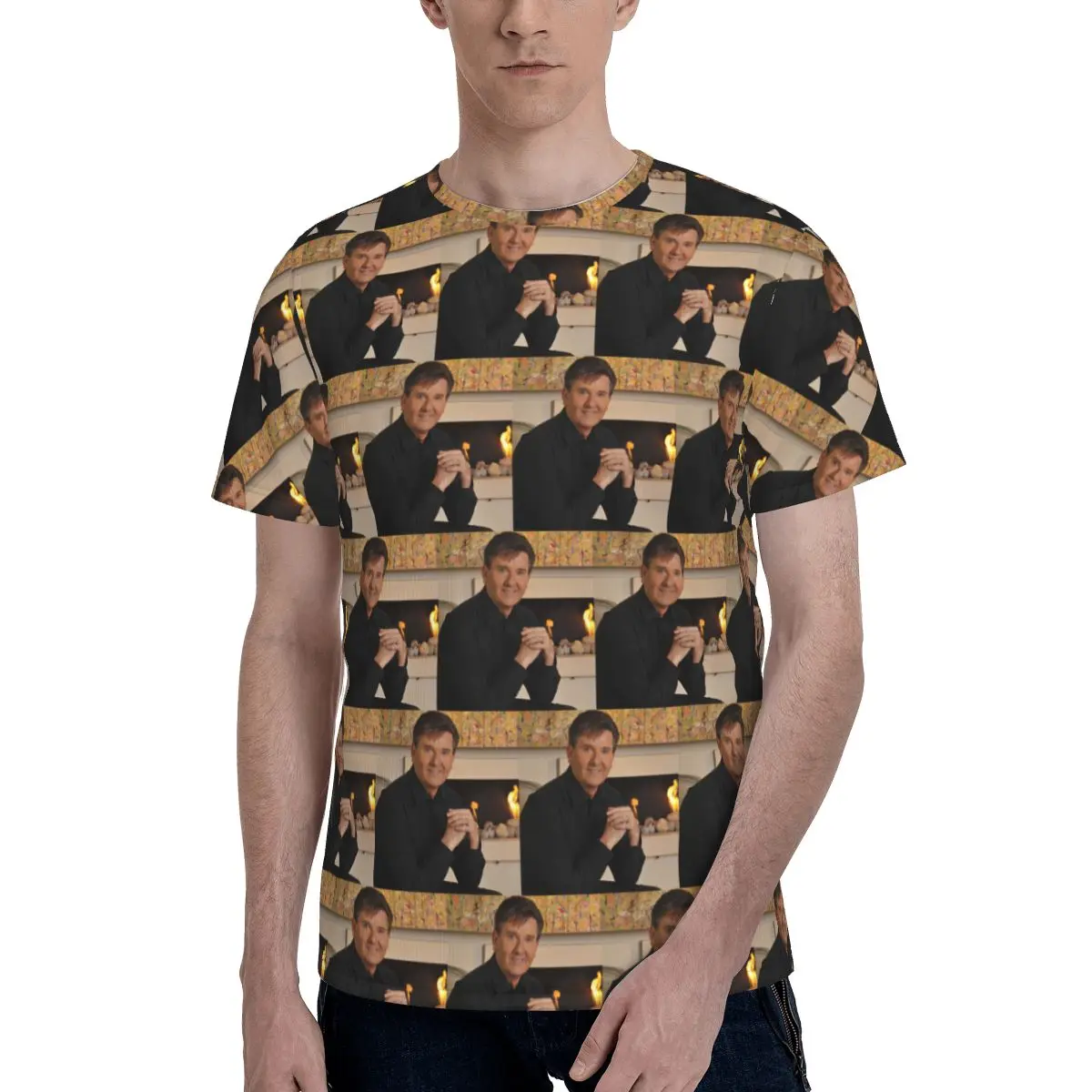Daniel O'Donnell Gold Collection T-Shirt for Men Cotton T Shirts Men's Tees Short Crew Neck Summer Clothes Tops