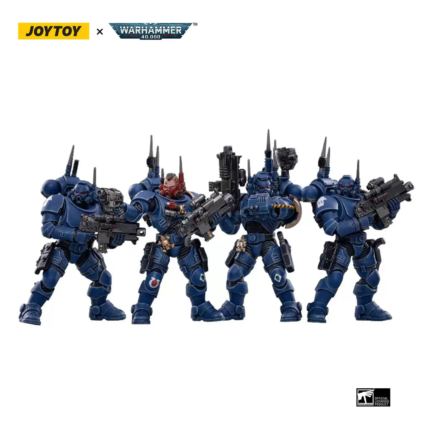 JOYTOY Warhammer 40k 1/18 Action Figures Anime 12cm ULTRAMARINES INFILTRATORS Collection Model Toys Official Store