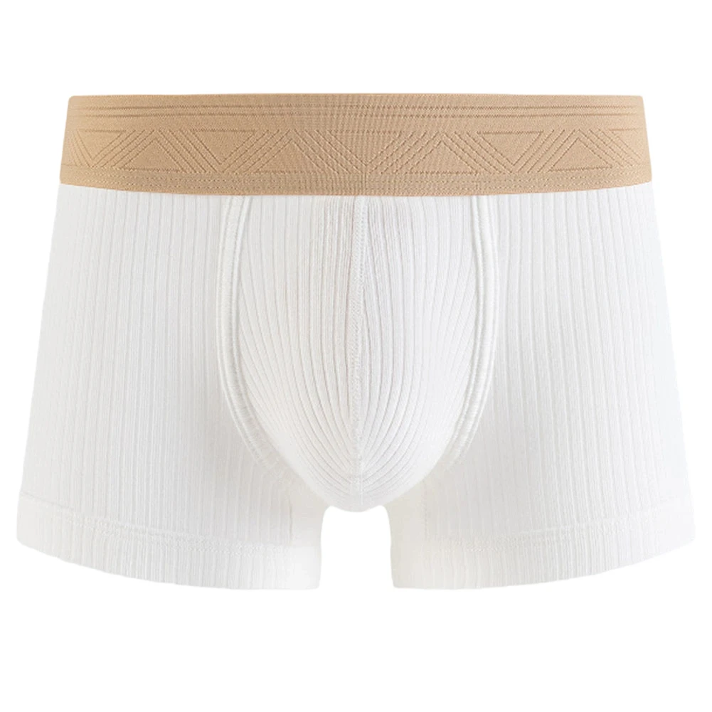 

Men Cotton Soft Large Pouch Boxer Shorts Underwear Breathable Sports Home Trunks