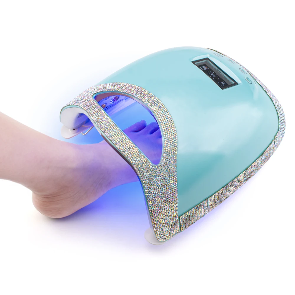 Draadloze Oplaadbare Led Nail Lamp Voor Manicure Droger Professionele 48W Draadloze Draagbare Uv Nagel Lamp Gel Sneldrogende