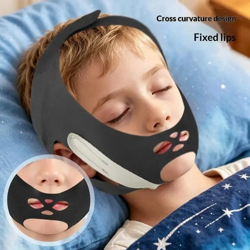 Anti Snoring Chin Strap Sleep Care Breathable Comfortable Belt For Men Women
