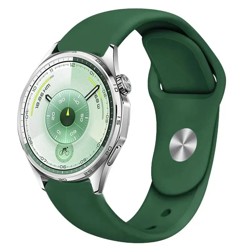 18mm 20mm 22mm スポーツシリコンストラップ Huawei Watch 5 GT6-5-4 Pro 46mm ブレスレット リストバンド Huawei Watch 5 GT6-5-4 Pro 41mm 42mm対応
