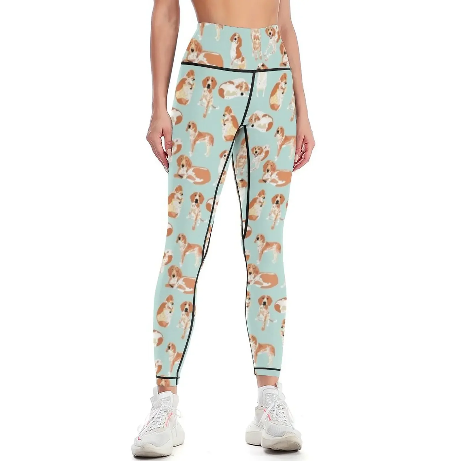 

Redtick Coonhounds Leggings joggers for workout clothes for legings for fitness gym wear Womens Leggings