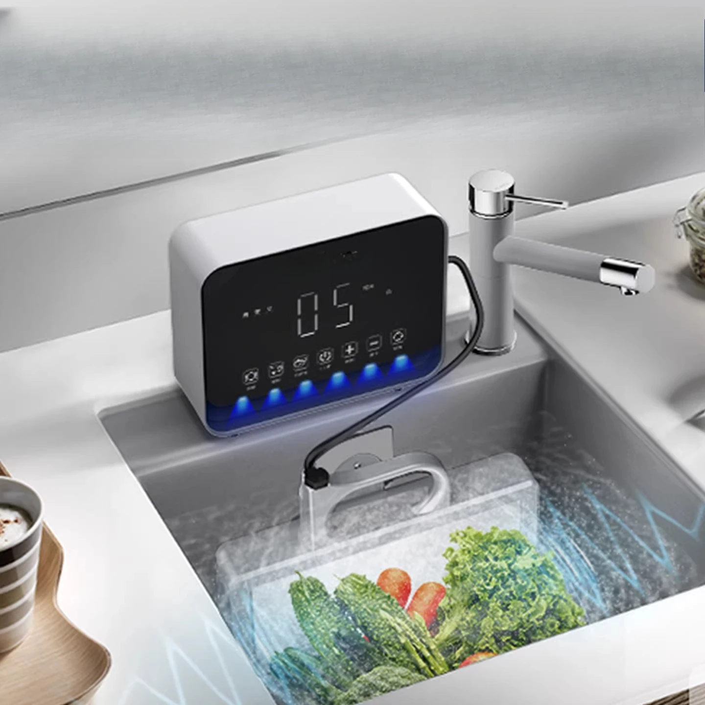 초음파 식기세척기 가정용 소형 자동 데스크탑 무설치 싱 - Ultrasonic Dishwasher Sink Integrated 리뷰 및 가격