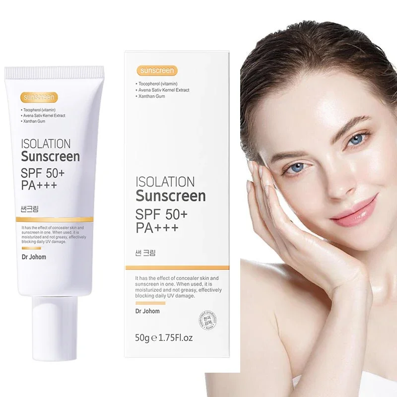 SPF 50 Sonnenschutz mittel lang anhaltende und wasserdichte Sonnenschutz creme feuchtigkeit spendend nicht klebrig ultraviolett sicher für Gesicht und Körper