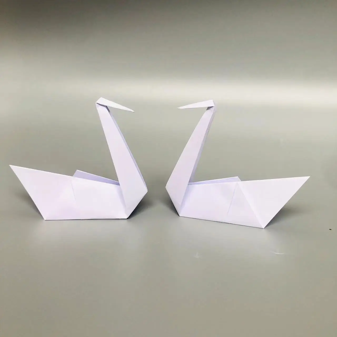 100PCS Premade Origami Swans White Wedding Origami Birds For Anniversary Engagement Baby Shower Favor Birthday Party Supplies