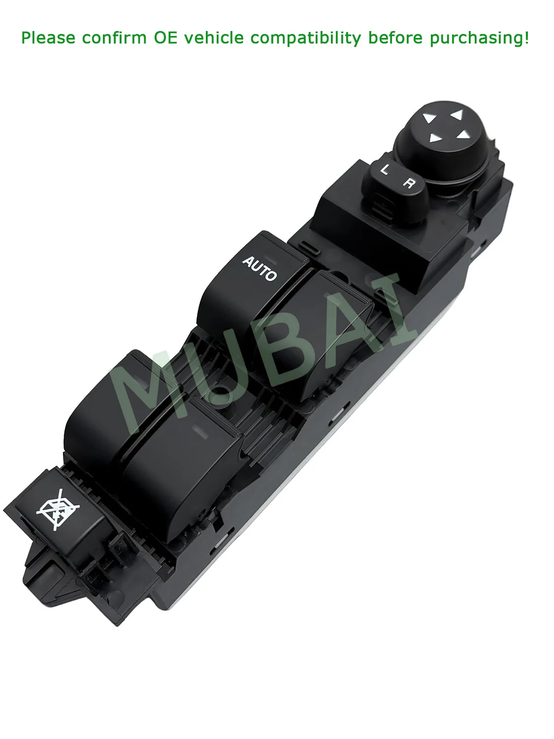 

Driver Side Power Window Switch Kit for 2011-2015 Mazda 3 Skyactiv 1.6L & 2.0L (BBM2-66-350/BEK6-66-350 ) with Installation