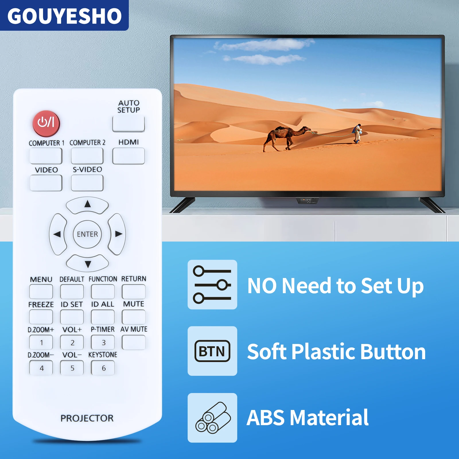 ريموت لجهاز عرض باناسونيك ، جديد ، MXDA ، PT-VX600 ، PT-VZ570 ، PT-ST10 ، PT-ST10U ، PT-VX400 ، PT-VX400NTU ، N2QAYA000070 ، PT-VX420 ، PT-VX420Z