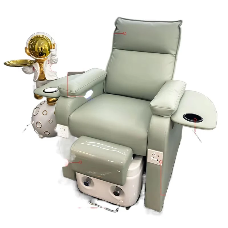 Luxury Fiberglass Foot Spa Pedicure Chair Nail Salon Foot Spa Chair adjustable pedicure chair-2025-1