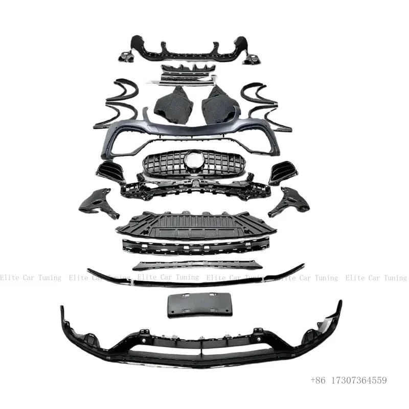 

Комплект обвеса 63 элемента (передний и задний бамперы с решеткой и диффузором) по заводской цене для GLC