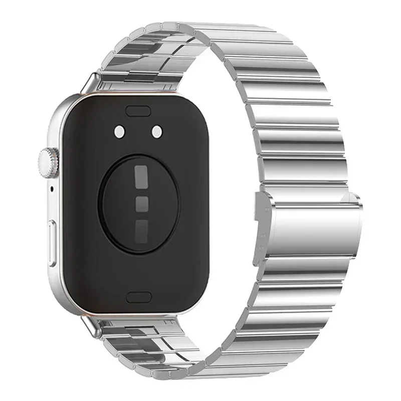 Pulsera de Metal para HUAWEI WATCH Fit 3 Correa de acero inoxidable para Huawei Watch Fit3 Correa de reloj para huawei watch fit 3 Correas reloj
