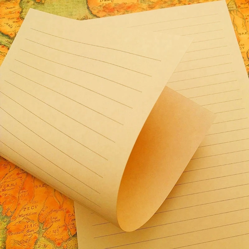 Writing Paper European Style Paper For Letter Writing Letter Paper Stationery 7 12 Pcs