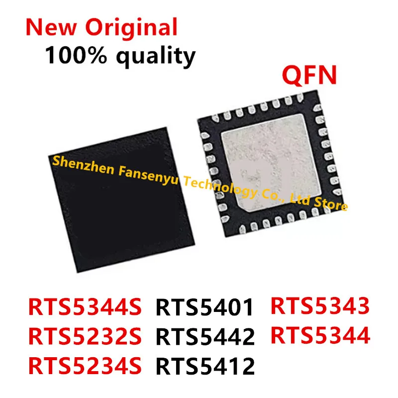 (1piece)100% New RTS5401 RTS5442 RTS5412 RTS5343 RTS5344 RTS5344S RTS5232S RTS5234S QFN Chipset