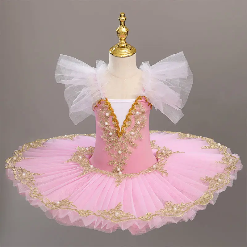 Profession elle Ballett Tutu Mädchen blau rosa Platte Pfannkuchen Tutu Ballerina Party kleid Frauen Kinder Erwachsenen Kind Ballett Tanz kostüm – Detail 3