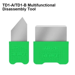 RELIFE-Herramientas de desmontaje multifuncionales TD1-A/B para reparación de teléfonos móviles, tabletas, pantalla LCD antideslizante, hoja de apertura de Marco medio